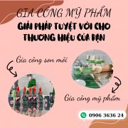 Gia Công Mỹ Phẩm - Giải Pháp Tuyệt Vời Cho Thương Hiệu Của Bạn