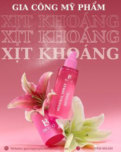 Gia công xịt khoáng tại VTCOS