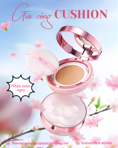 Gia công cushion phấn nước tại VTCOS