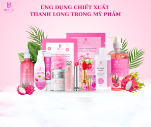 Mỹ phẩm từ chiết xuất vỏ thanh long 