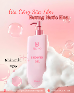 Gia công sữa tắm tại VTCOS